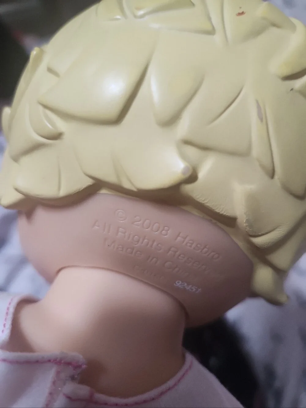 Hasbro Baby Alive Make Me Better baby doll with blonde hair